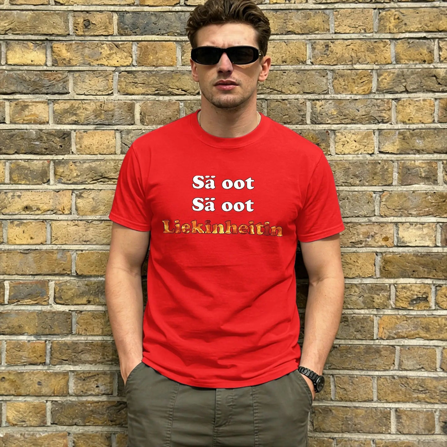 Men's Eurovision 2026 Cotton Graphic T-Shirt | Crewneck Tee