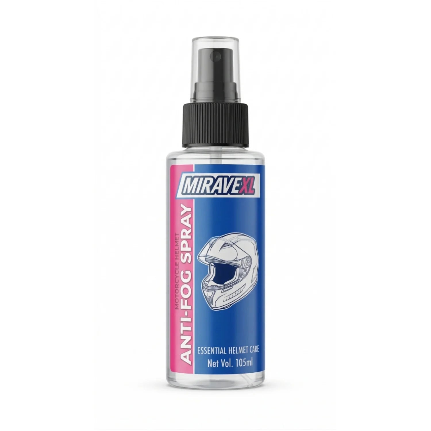 105ML Premium Anti-Fog Treatment Long-Lasting Intensive Anti-Mist Spray for Motorcycle Helmet Visors Goggles and Glasses Peaceful Pleasures Health and Wellness 1PC