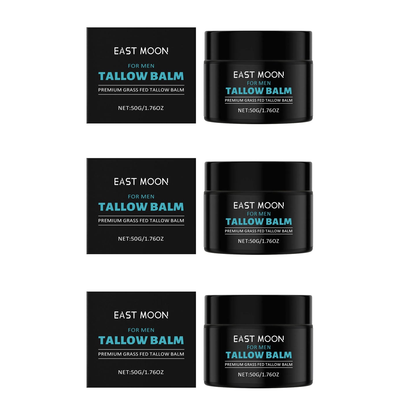 Men's Tallow Face Cream – Firming, Moisturizing, Non-Greasy