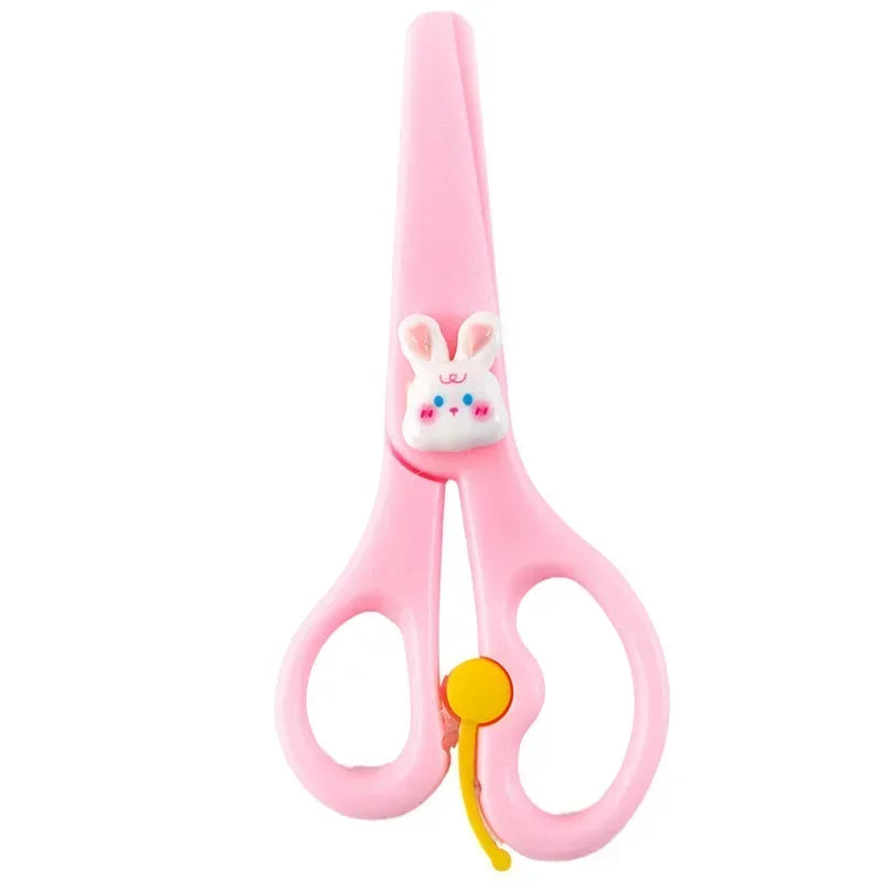 Cute Cartoon Safety Scissors for Kids – Craft & Art Set