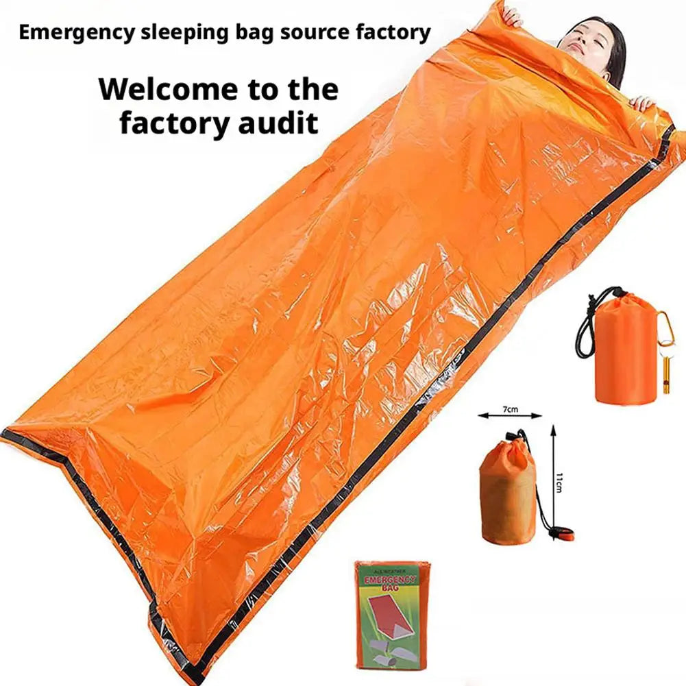 Emergency Survival Sleeping Bag – Waterproof Thermal Bivy Sack