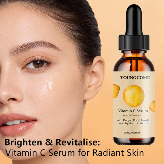Vitamin C & Hyaluronic Acid Face Serum – All Skin Types 40/60ml Vitamin C Face Serum Oasis Select