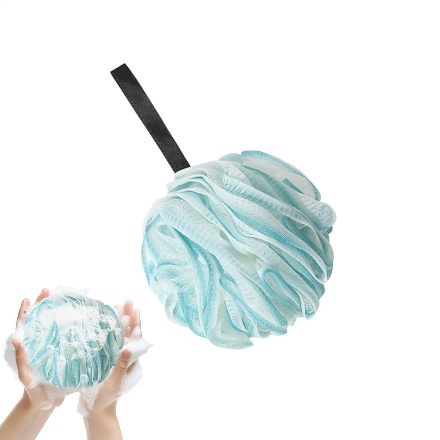 Mesh Bath Loofah Sponge – Foaming Body Scrubber for All Skin