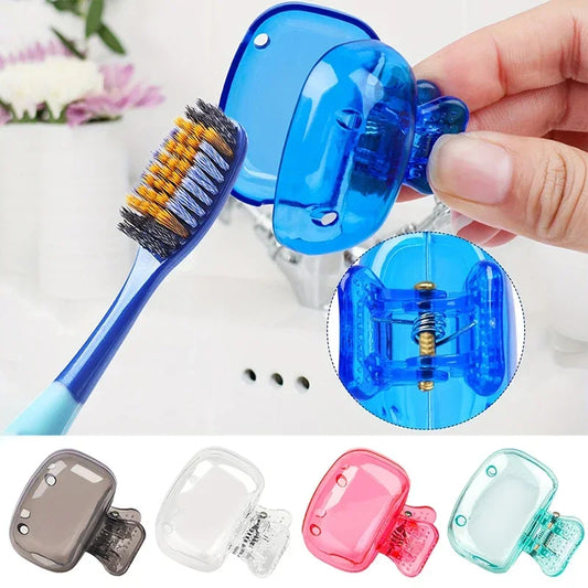 Travel Toothbrush Head Cover – Portable Protective Cap Toothbrush Protector Cap Peaceful Pleasures Health and Wellness