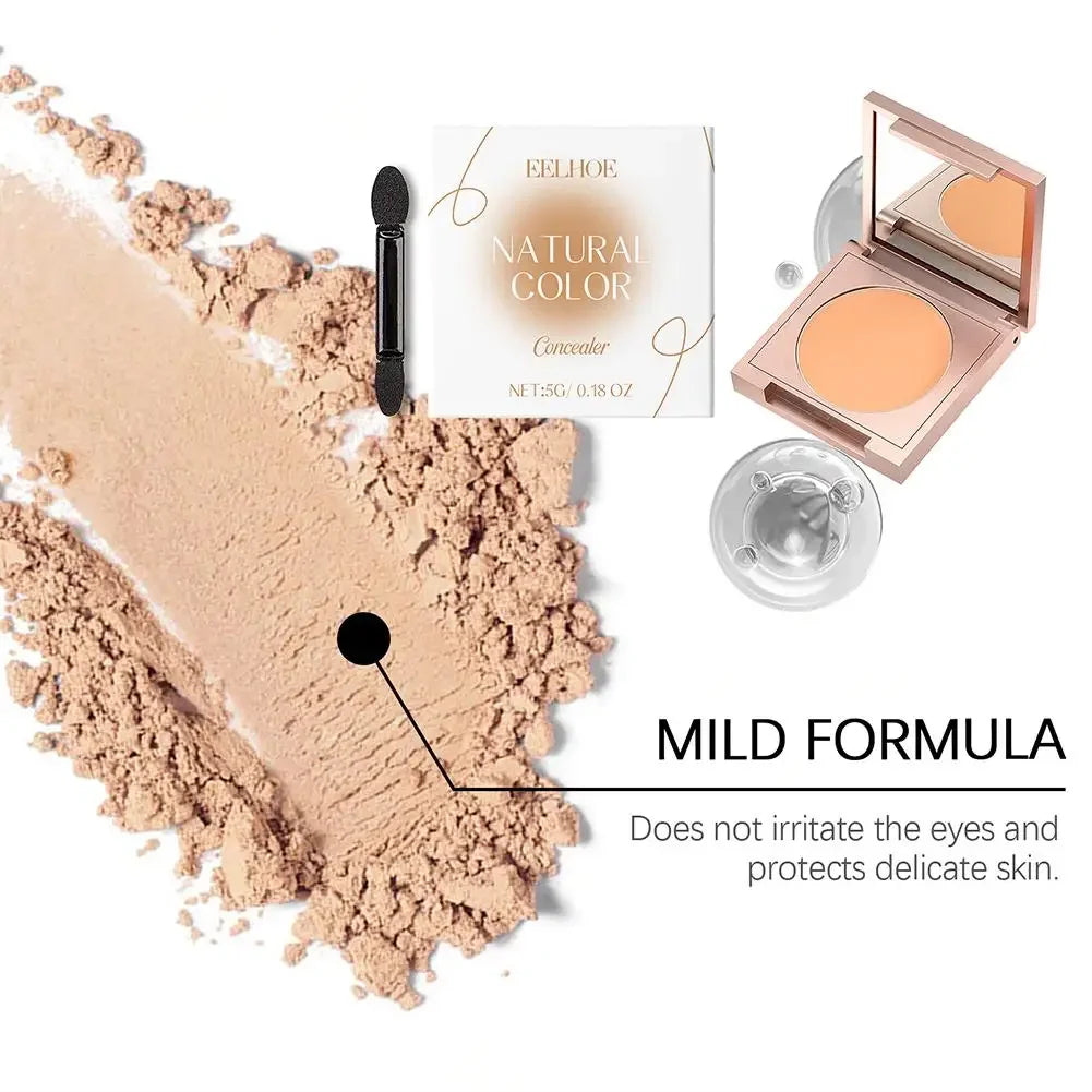 Full Coverage Concealer Lightweight Natural Skin Blemishes Cover for Acne Spots Dark Circles Long-Lasting Waterproof Face Makeup Peaceful Pleasures Health and Wellness