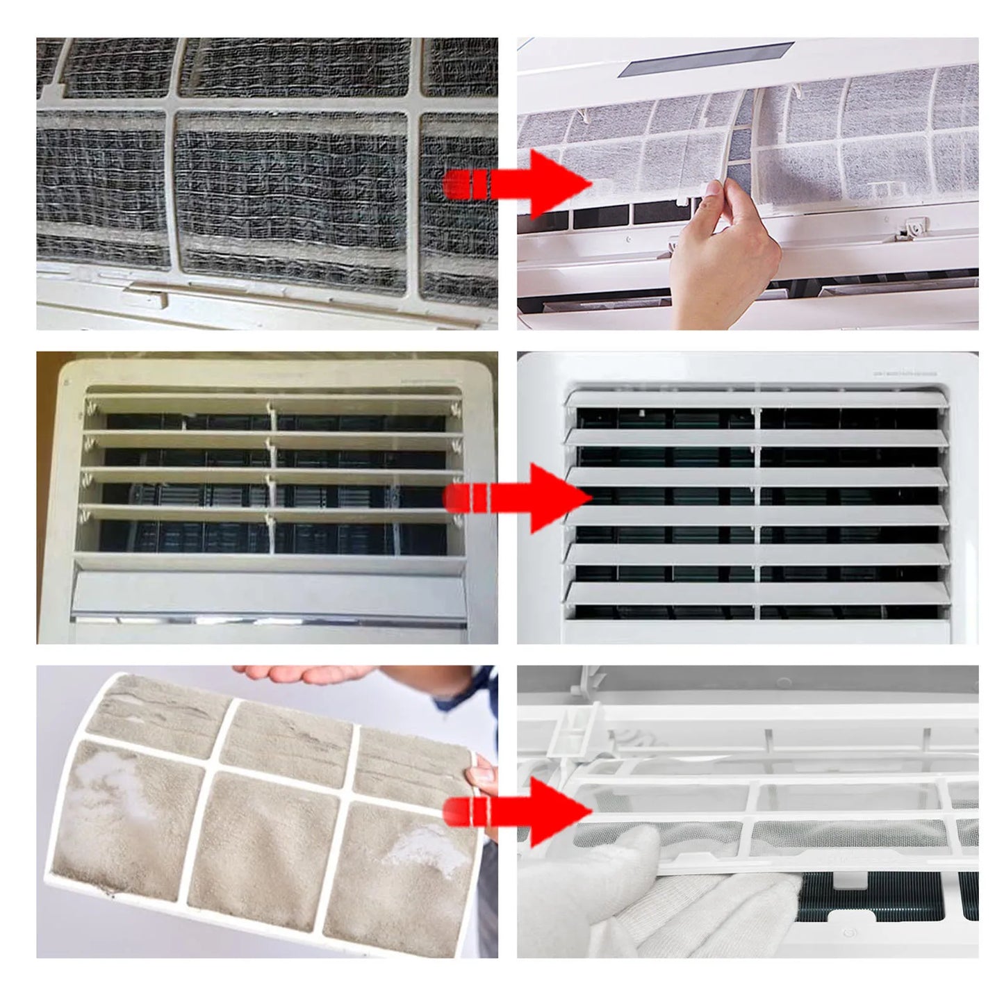 Air Conditioner Spray Foam Cleaner 60ml Powerful Cleaning Not Hurt Coil Cleaner for Restaurants Schools Stadiums Peaceful Pleasures Health and Wellness