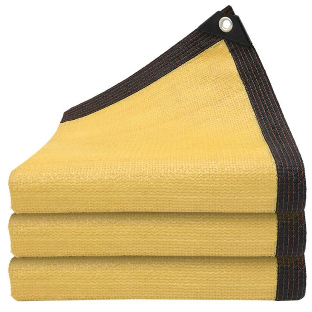 Sunshade Sail Polyester Encrypted Sunscreen Net Thickened UV Block