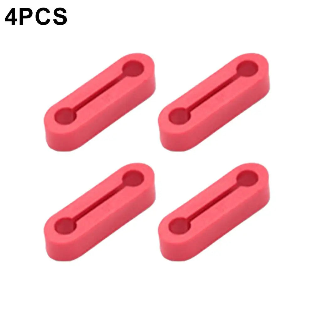 4pcs Universal Car Door Lock Damping Silicone Cover & Cushioning pad Noise Reduction Shock-Absorbing Pad Protector For Car Door Peaceful Pleasures Health and Wellness H