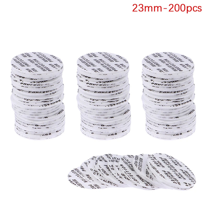 200Pcs Foam Pressure Sensitive Seal Liners for Jars & Bottles