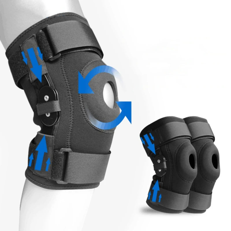 1PC Orthopedic Knee Pad Brace Tendon Ligament Meniscus Pain Relief Support Compression Men Women Hinged Knee Protector Strap Peaceful Pleasures Health and Wellness