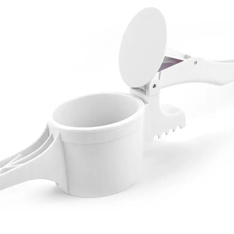 White Potato Ricer Stainless Steel Puree Fruit Vegetable Press Maker Manual Food Ricer Fruit Masher for Kitchen DC05 Peaceful Pleasures Health and Wellness