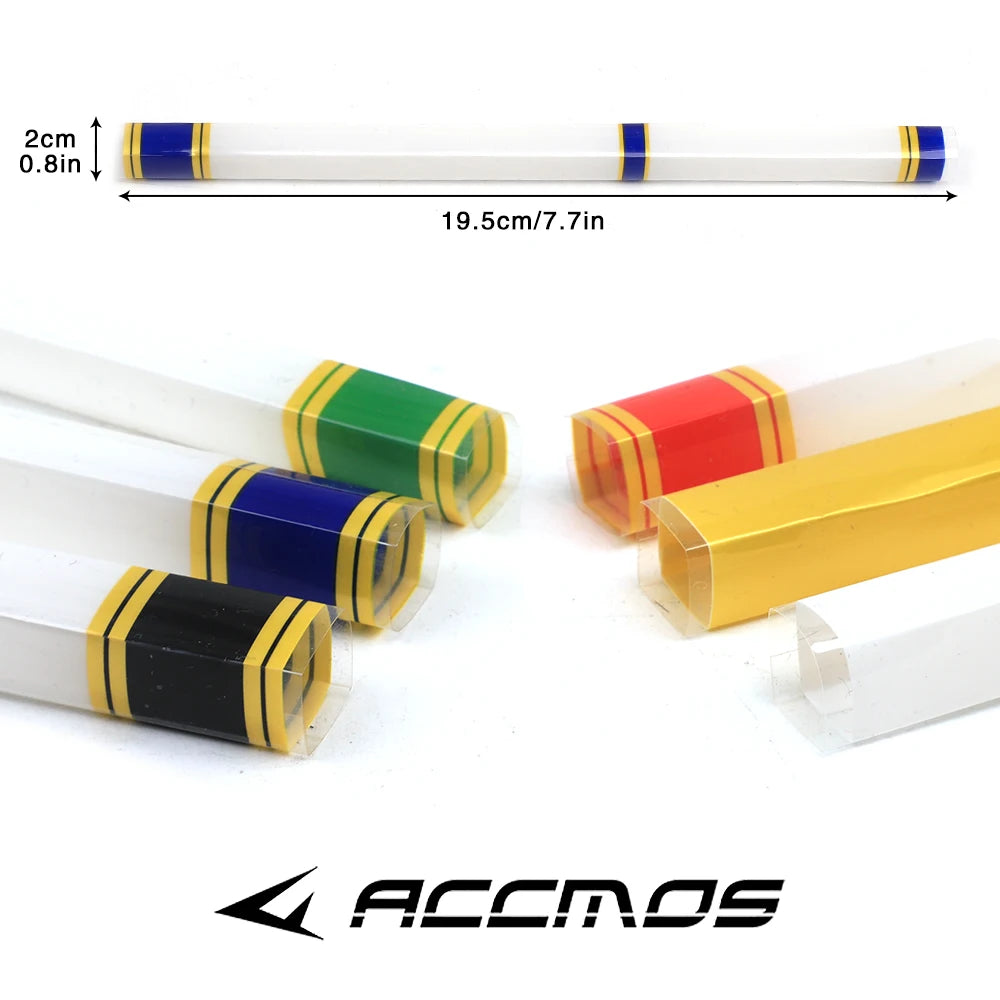 ACCMOS 2 Packs Archery Arrow Sticker Heat Shrinkable Paster Outdoor