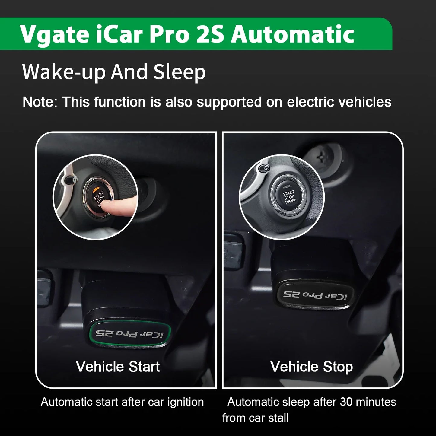 Vgate iCar Pro 2S ELM327 Bluetooth 5.3 OBD2 Car Diagnostic Scanner
