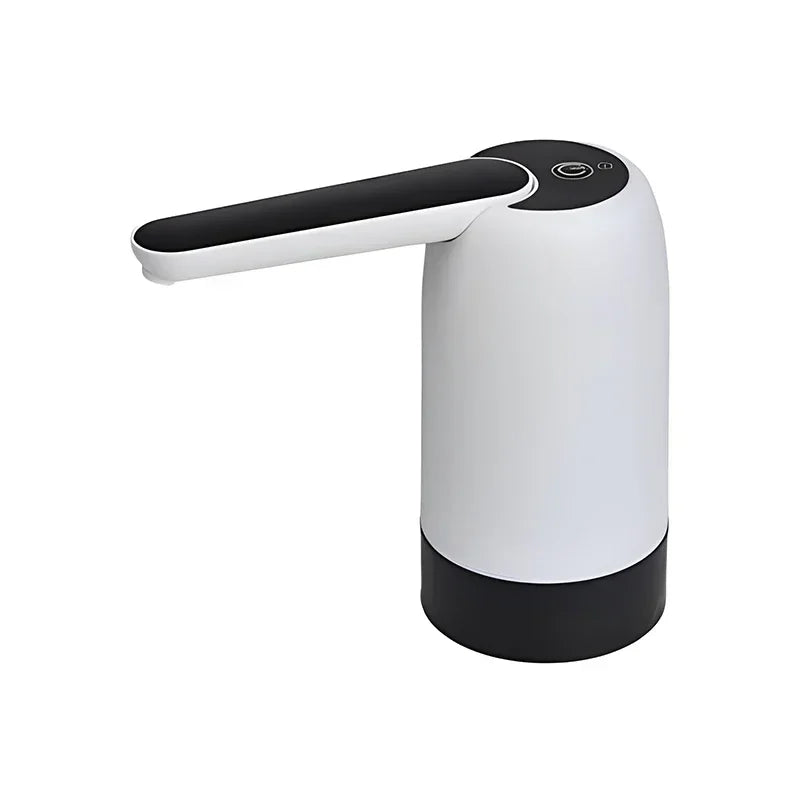 Water Dispenser Bottle Pump, Electric Water Pump Automatic Switch Water Dispenser Portable USB Charging DrinkingWaterDispenser Peaceful Pleasures Health and Wellness White