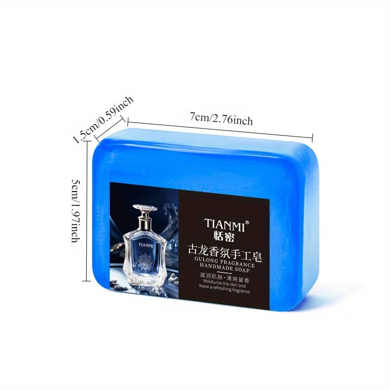 Men's 3-in-1 Handmade Soap Bar Set of 5 – Face, Hair & Body