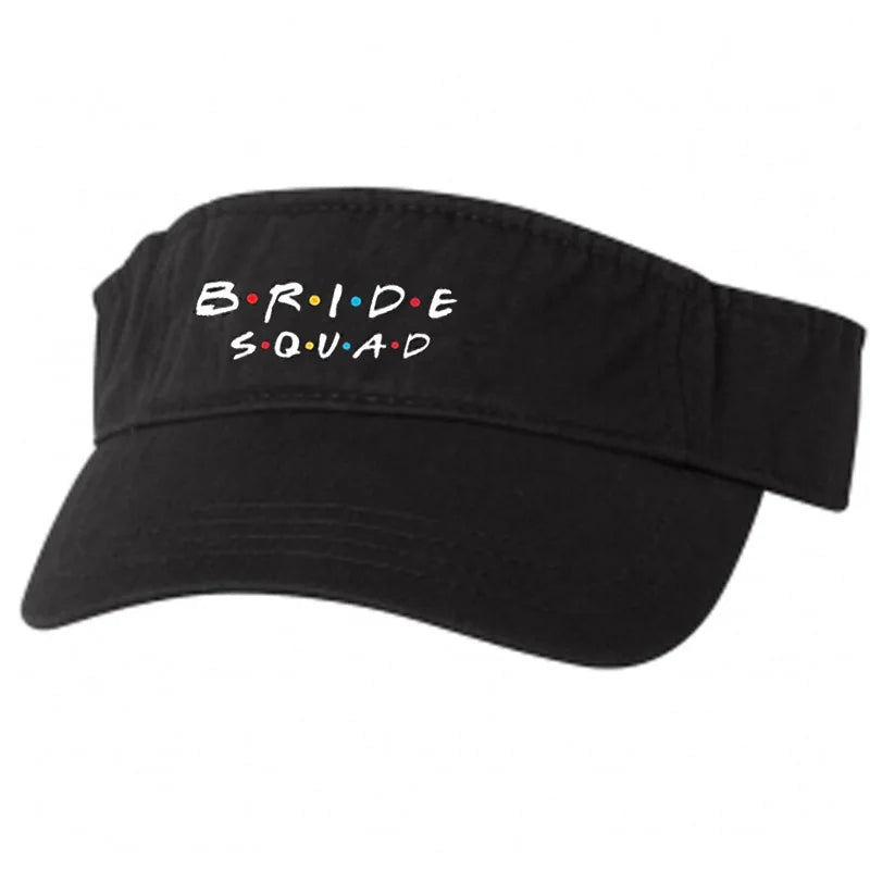 Bride Squad Visor Hat | Bachelorette Party Bridesmaid Gift