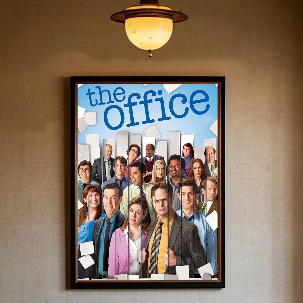 The O-Office TV series Poster HD art sticky wall waterproof home living room bedroom bar aesthetic decoration Peaceful Pleasures Health and Wellness z6 50X70cmNoframe