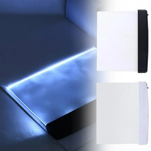 LED Flat Panel Book Light – Portable Reading Lamp & Bookmark LED Book Light Peaceful Pleasures Health and Wellness Black