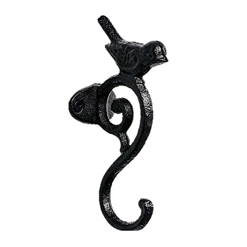 Retro Bird Cast Iron Wall Hook – Rustic Home & Garden Organizer