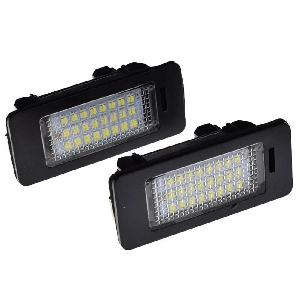 BMW LED License Plate Lights E39 E60 E90 E70 – No Error (2pcs)