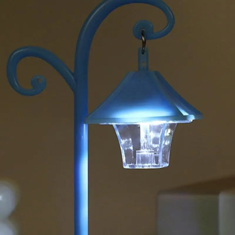 Miniature Street Lamp for Dollhouses & Garden Scenes – 2PCS