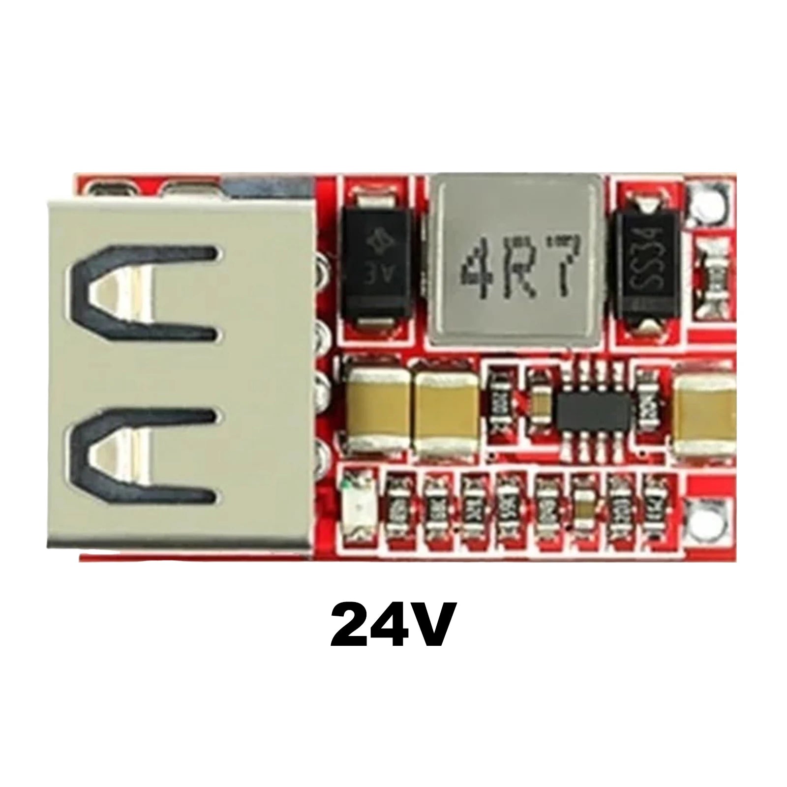 DC-DC Step-Down Module 6-24V To 5V3A USB Step Down Module Mini DC-DC Steps Up Boost Modules for Voltage Regulation Peaceful Pleasures Health and Wellness