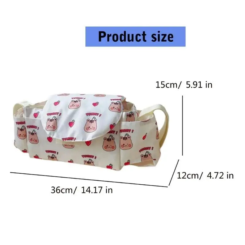 Baby Stroller Hanging Bag | Diaper, Bottle & Wipes Organizer Stroller Organizer Bag Peaceful Pleasures Health and Wellness