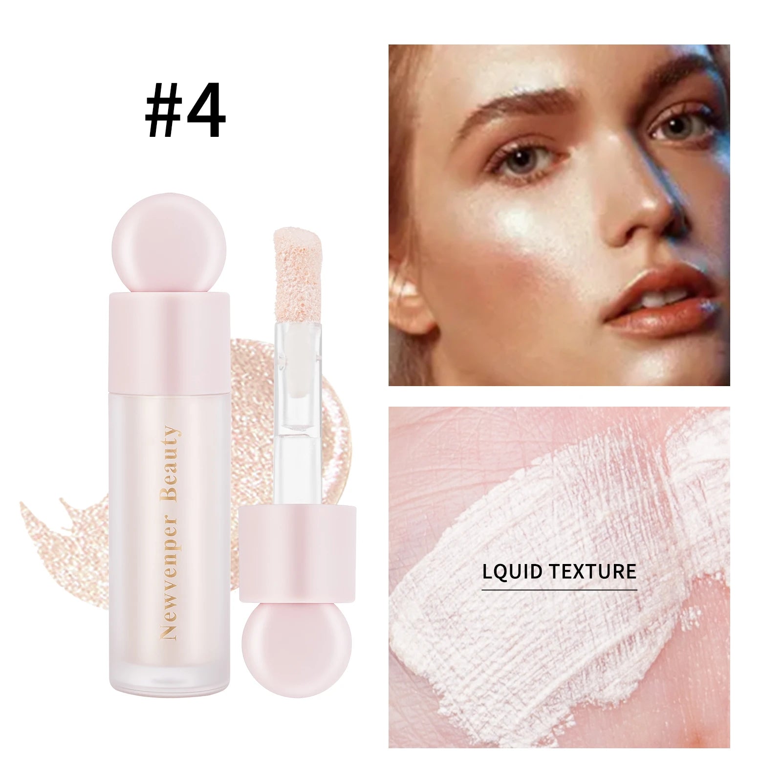 Liquid Highlighter, Blush & Contour Makeup Combo Peaceful Pleasures Health and Wellness