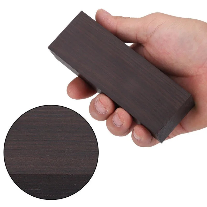 12 4 2 5 Black Ebony Wood Lumber Blank DIY Material Music Instruments