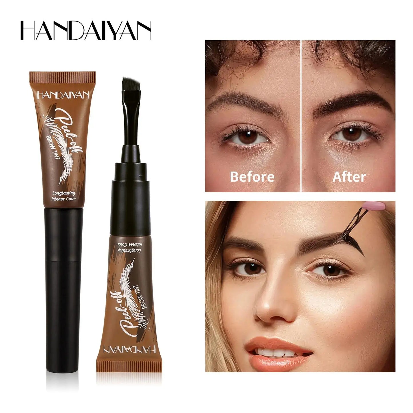 Handaiyan Peel-Off Brow Tint Gel – Waterproof & Long-Lasting