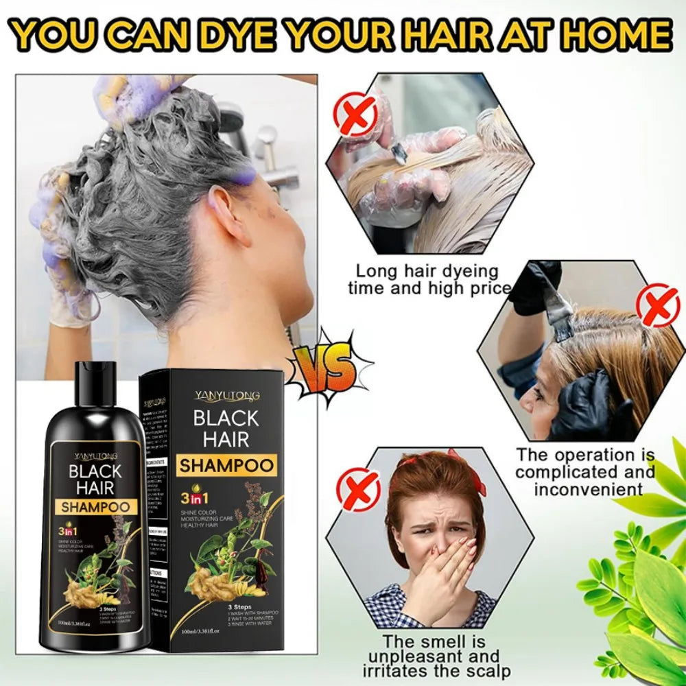 3-in-1 Turmeric Shampoo for Color-Treated Hair | Plant-Based