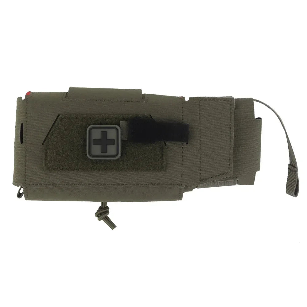 Compact Trauma Kit Tactical IFAK Medical First Aid Kit Pouch Outdoors Hunting Camping Patrol Survival Equipment Agilit Style Peaceful Pleasures Health and Wellness