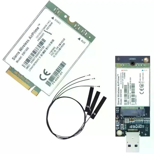 EM7455 4G LTE Cat6 M.2 NGFF Module 300Mbps FDD TDD WWAN 4G LTE WWAN Module Oasis Select