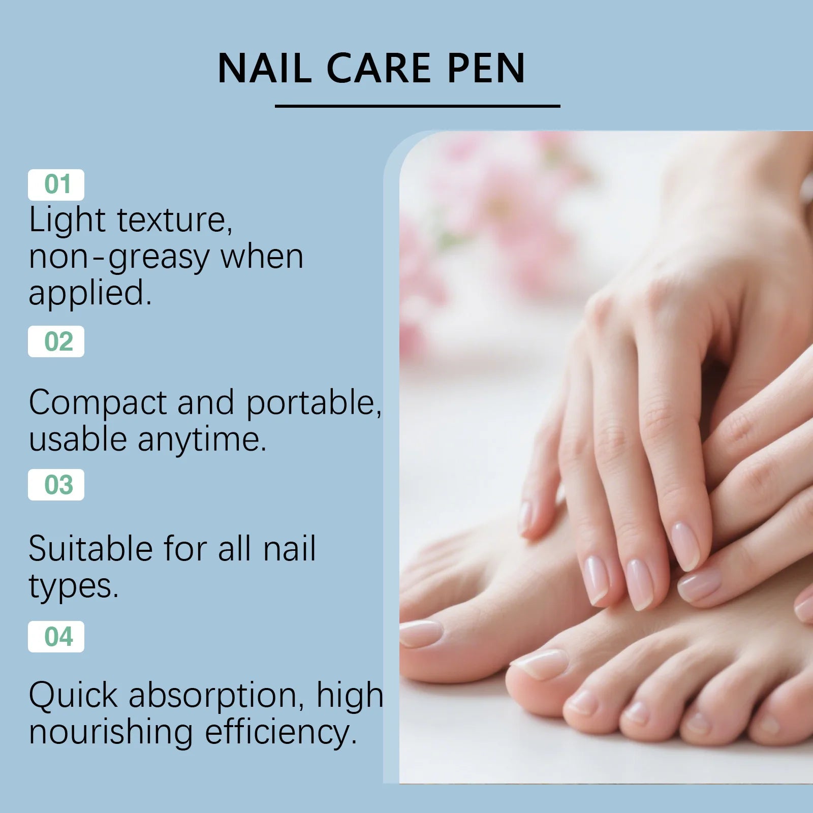 Nail Care Pen Nail Polish Nourishing Skin Pen Nails Cuticle Repair Strengthener Nail Growth Nail Nourishing Moisturize Nail Care Peaceful Pleasures Health and Wellness
