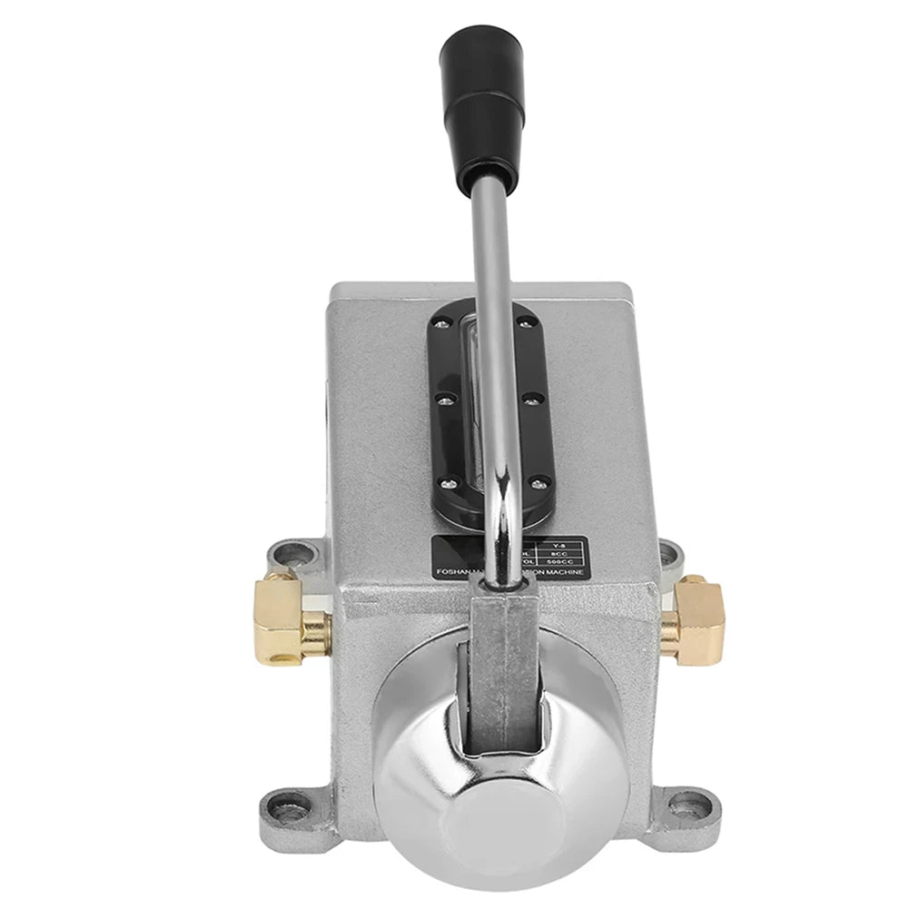 Manual Punching Lubrication Oiler Pump CNC Milling Machine Double Outlet Lathe Punching Machine Cutting Oil Pump Milling Machine Peaceful Pleasures Health and Wellness