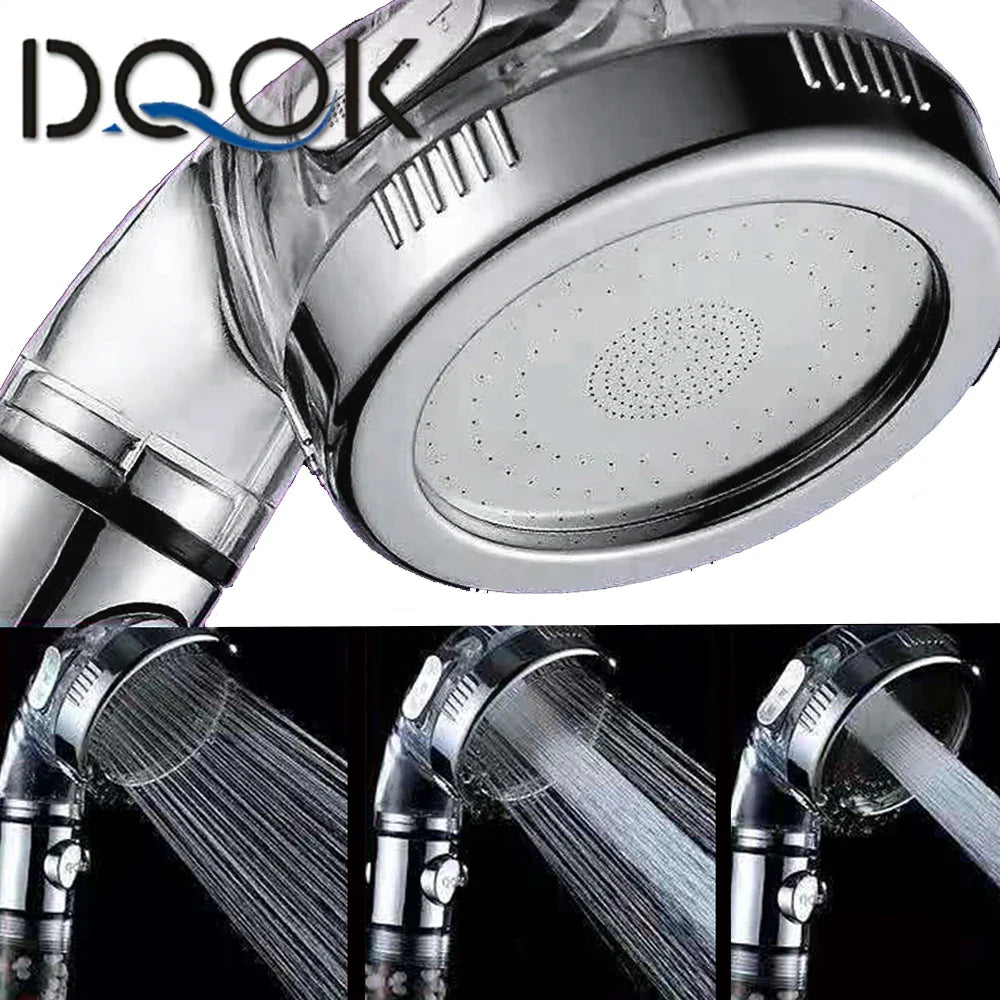360° Rotating High-Pressure Water-Saving Rain Shower Head