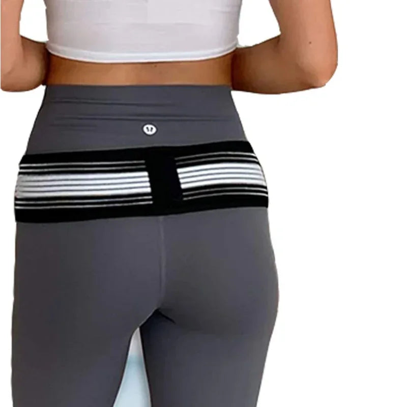 120cm 130cm Sacroiliac SI Joint Hip Belt Lower Back Support-Hip Braces for Hip Pain Pelvic Support Belt Sciatica Ease Protect Peaceful Pleasures Health and Wellness