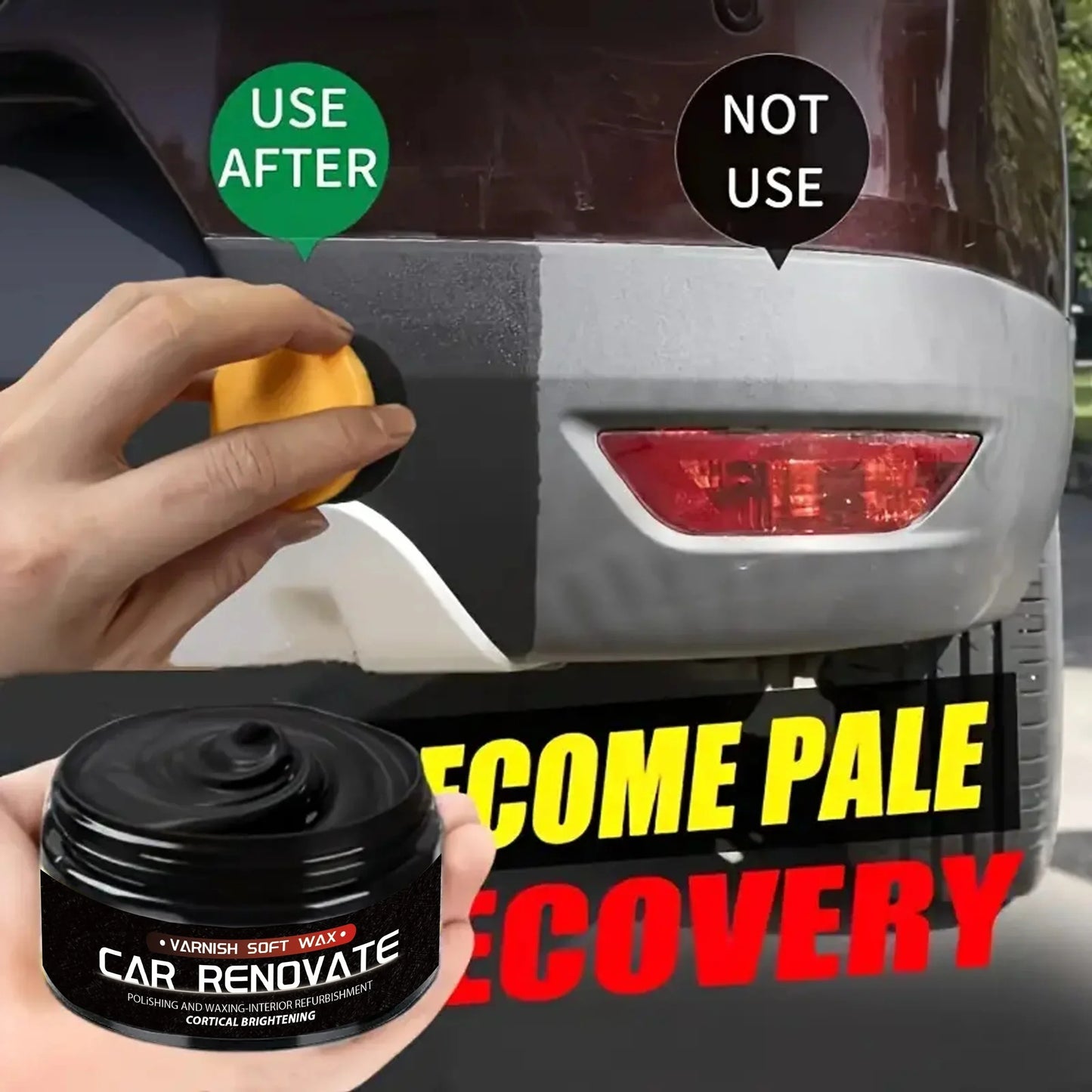 Car Dashboard Plastic Restorer & Wax Coating – Interior Renewal