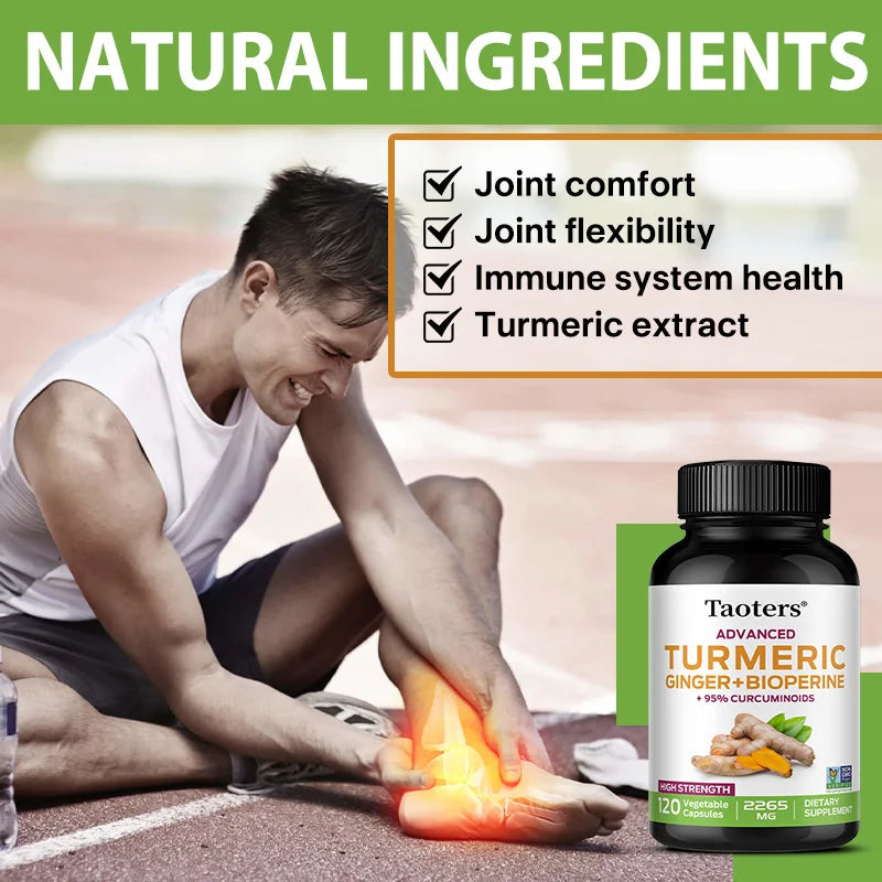 Turmeric Curcumin 2100mg + BioPerine | Joint & Immune Support