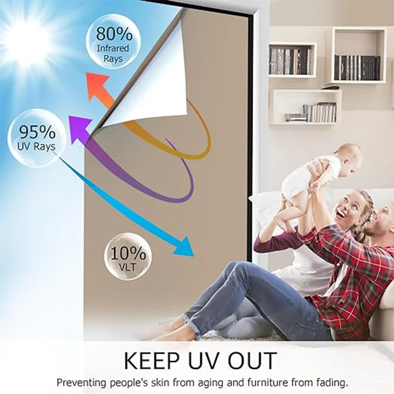 One Way Mirror Window Film – UV Blocking Privacy Tint