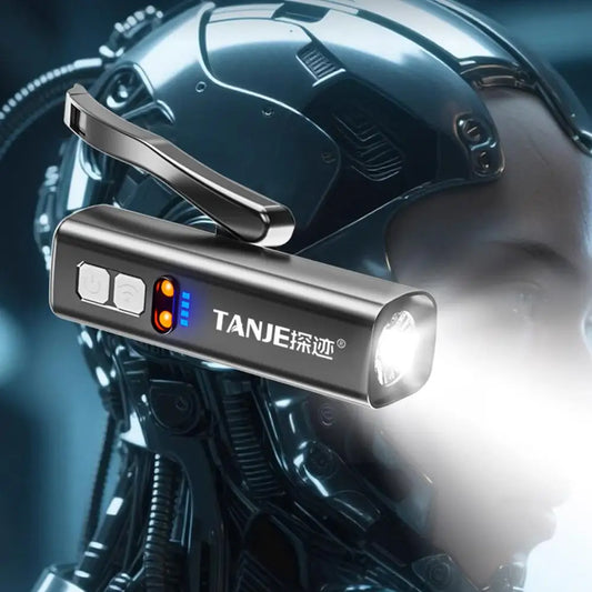 LED Headlamp with Motion Sensor | 600 Lumen Rechargeable Light Rechargeable Headlamp Peaceful Pleasures Health and Wellness