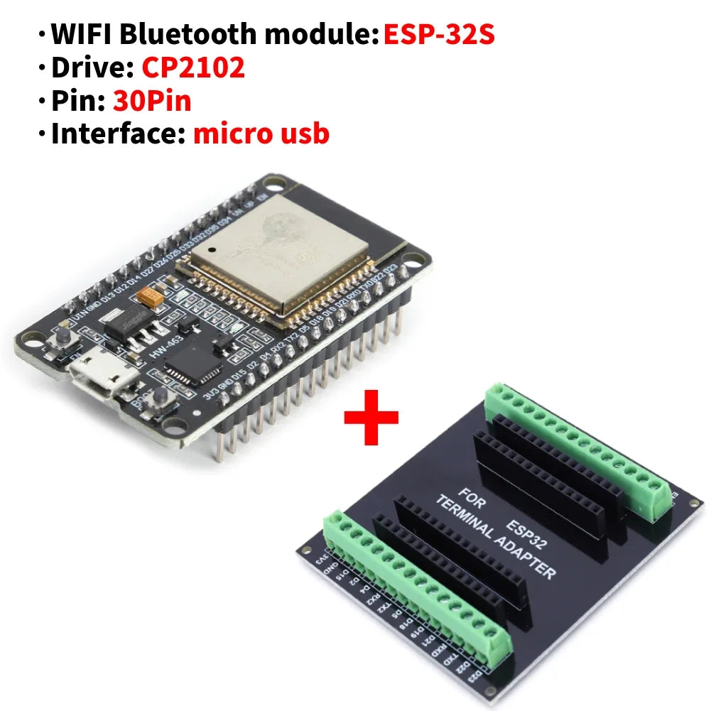 1-3Set E32 CH340C Development Board TYPE-C / Micro USB WiFi+Bluetooth Ultra-Low Power Consumption SPI Wireless Module Peaceful Pleasures Health and Wellness Micro USB-Board 1Set