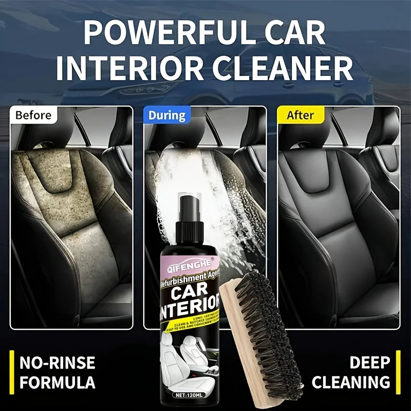 Car Interior Cleaner, Seat Polish & Conditioner – Rinse-Free
