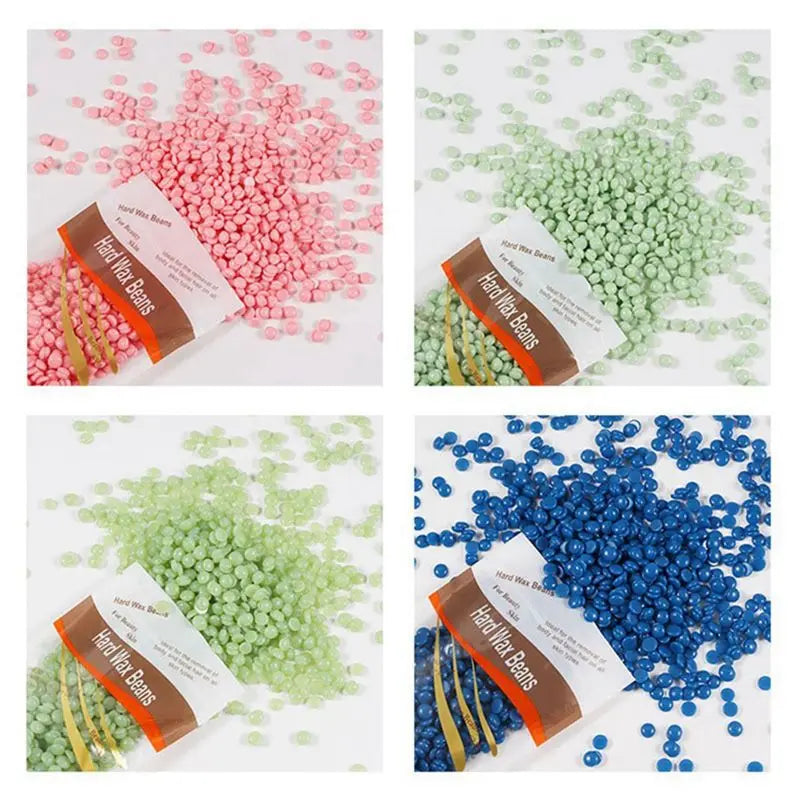 A36T-Waxing Wax Beans For Hair Removal Full Body Hot Film Hard Depilatory Wax Beads For Wax Heater Machine Durable Style 5 Peaceful Pleasures Health and Wellness