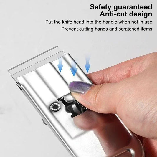 Stainless Steel Scraper Tool – Glass, Tile & Paint Removal Cleaning Scraper Tool Peaceful Pleasures Health and Wellness