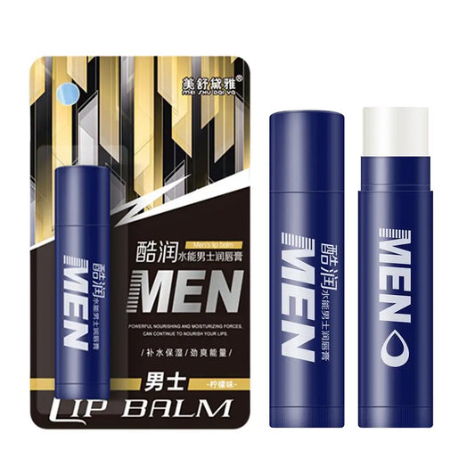 Men's Lip Balm with Vitamin E – 4 Flavors, Moisturizing Peaceful Pleasures Health and Wellness