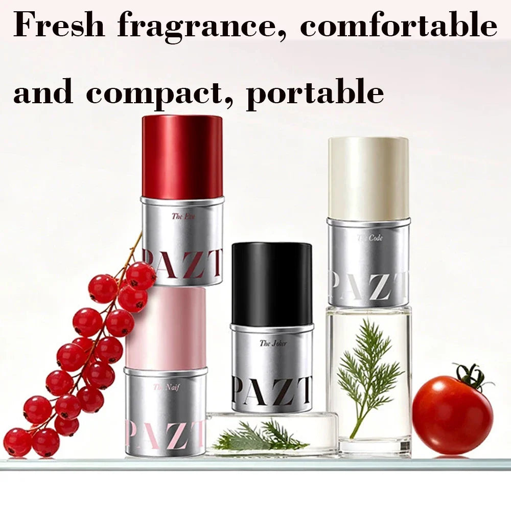 4-Pack Solid Perfume Balm Set – Portable Travel Fragrances