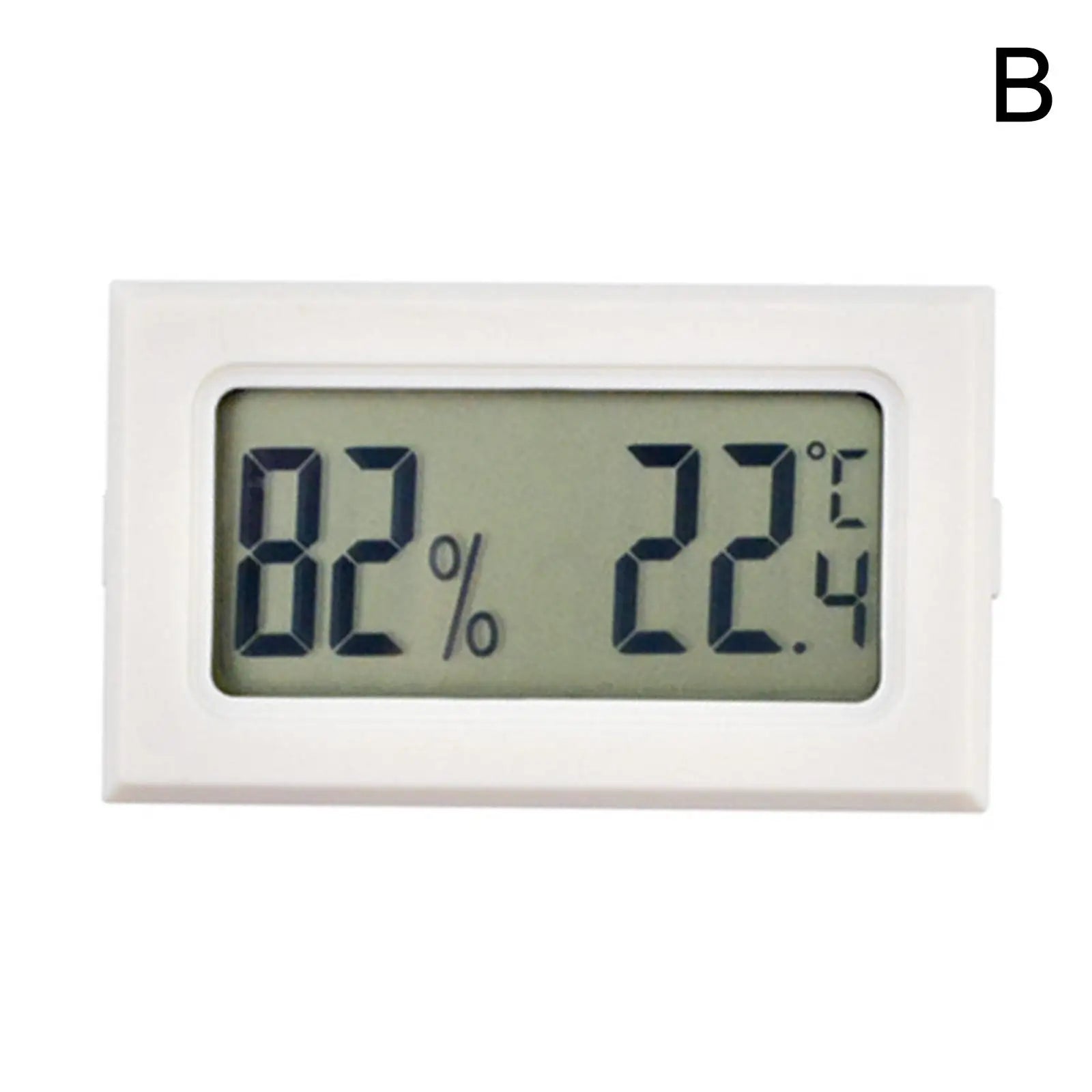 Mini Wireless Digital Thermometer Hygrometer Indoor And Outdoor Thermometer FY-11 Left And Right Screen Temperature Sensor Peaceful Pleasures Health and Wellness B