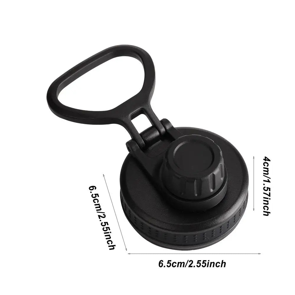 Leak-Proof Replacement Spout Lid for Wide Mouth Bottles