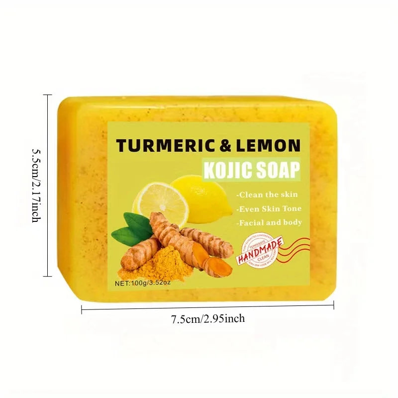 2-Pack Turmeric & Citric Acid Body Soap – Moisturizing All Skin